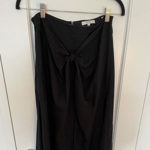 Vince long tie detail dress